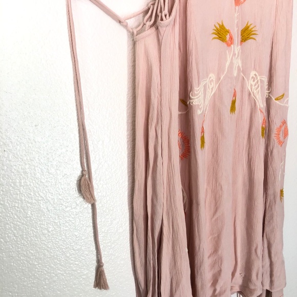 Free People Boho Pink Dress - Picture 5 of 8